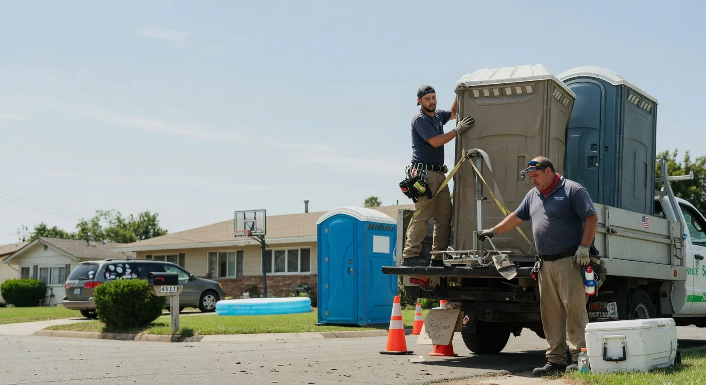 Porta Potty Rental in Melvin, IL near me